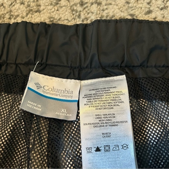 Columbia Omni-Tech Black Winter Wind Breaker Pants Size XL - Picture 7 of 11